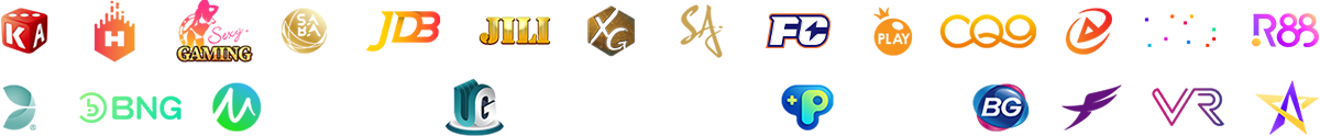 logo các nhà cung cấp trò chơi cho nhà cái u888