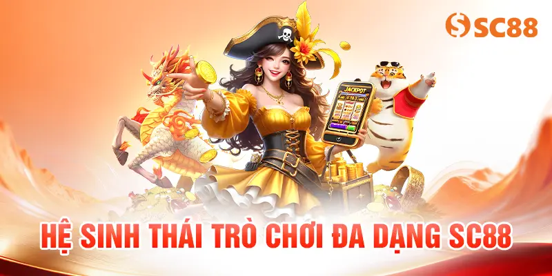 Hệ sinh thái trò chơi đa dạng SC88